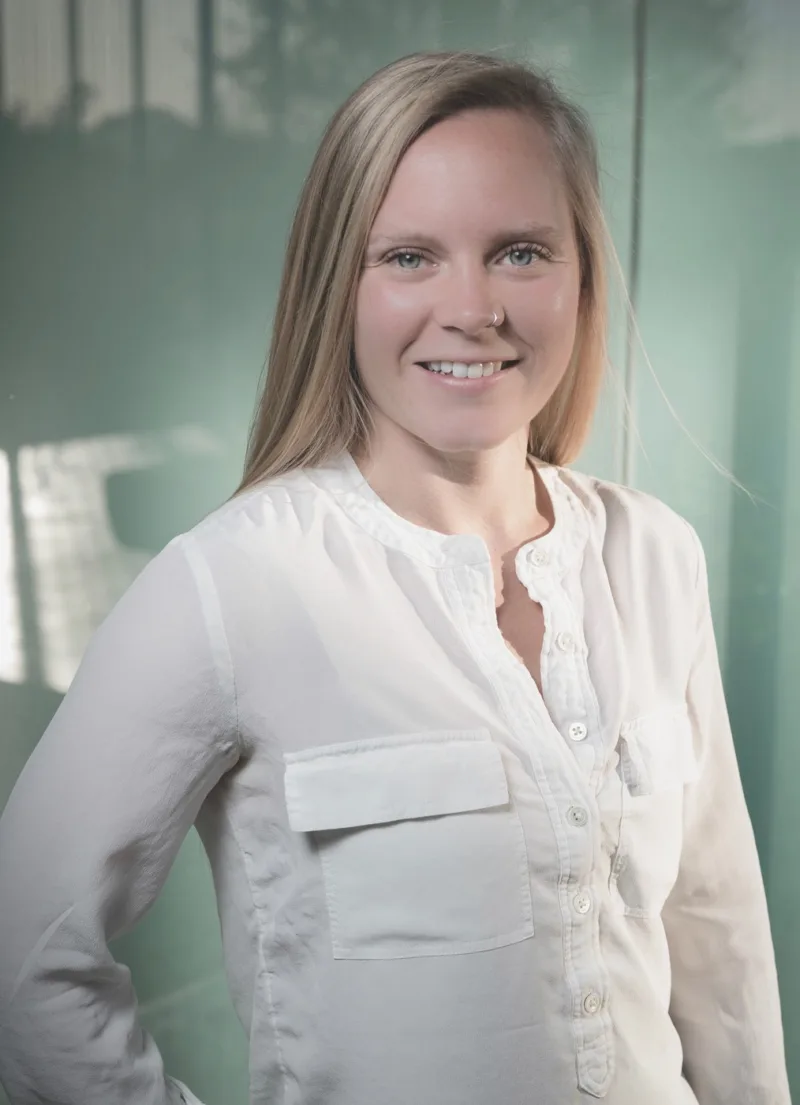 Headshot of author Paige Madison