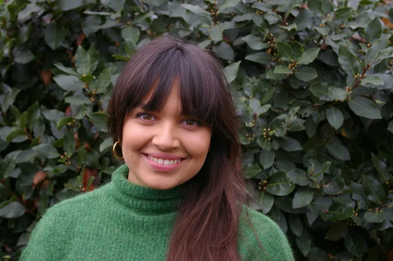 Headshot of author Sara Nisha Adams