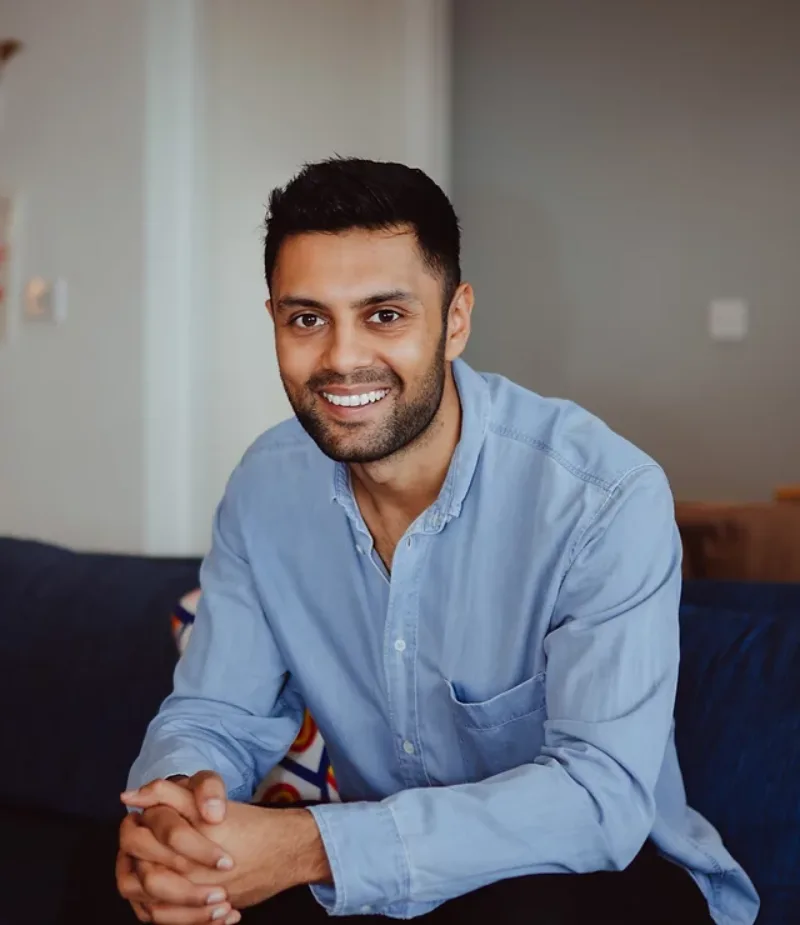 Headshot of author Mohsin Zaidi
