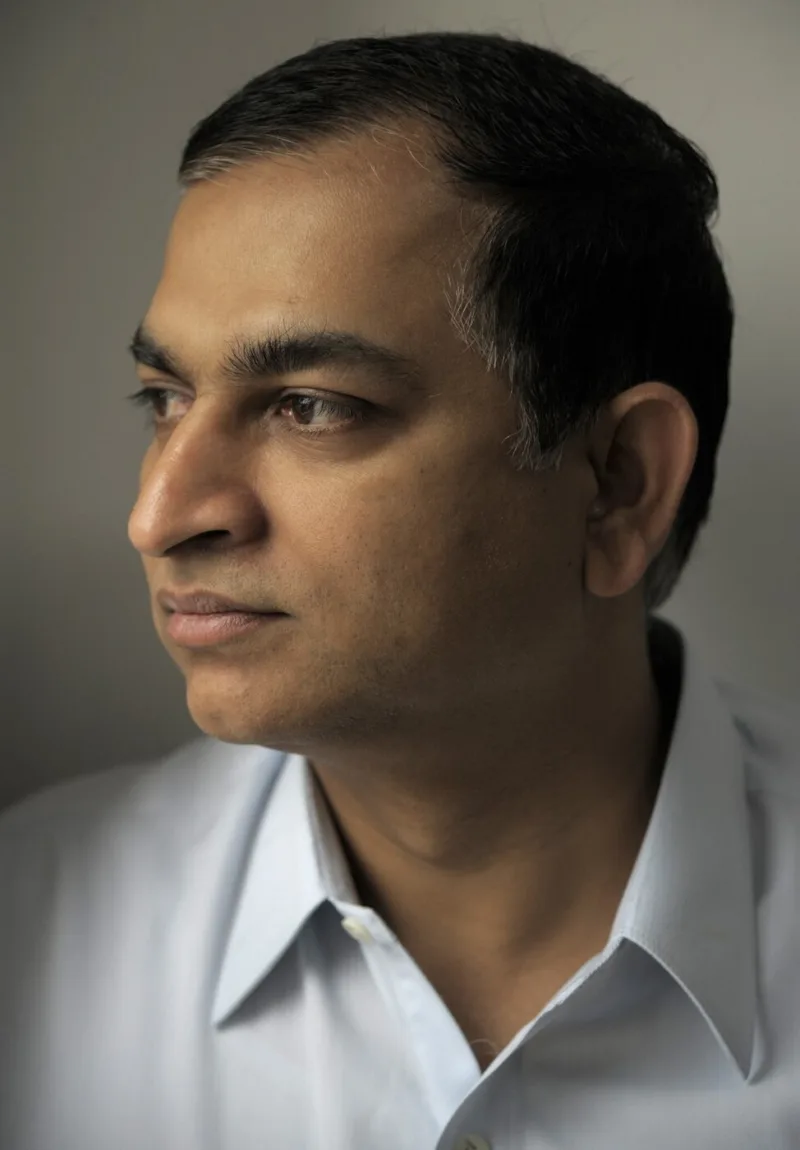Headshot of author Farahad Zama