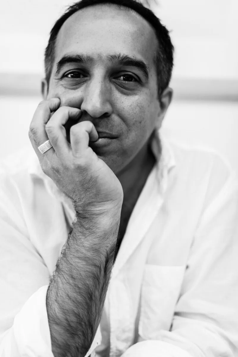 Headshot of author Sam Guglani