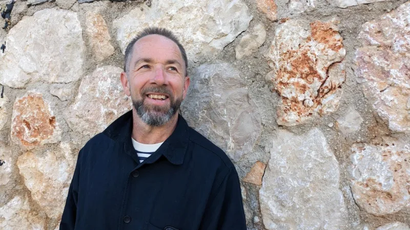 Headshot of author Andy Mitchell