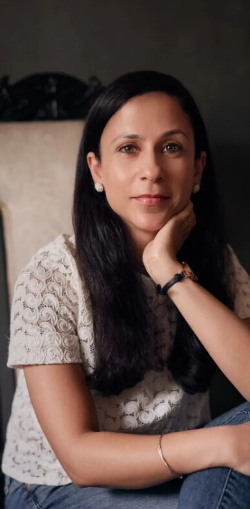 Headshot of author Saabira Chaudhuri