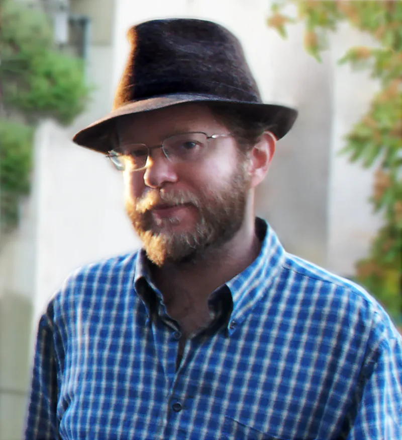 Headshot of author Flint Dibble