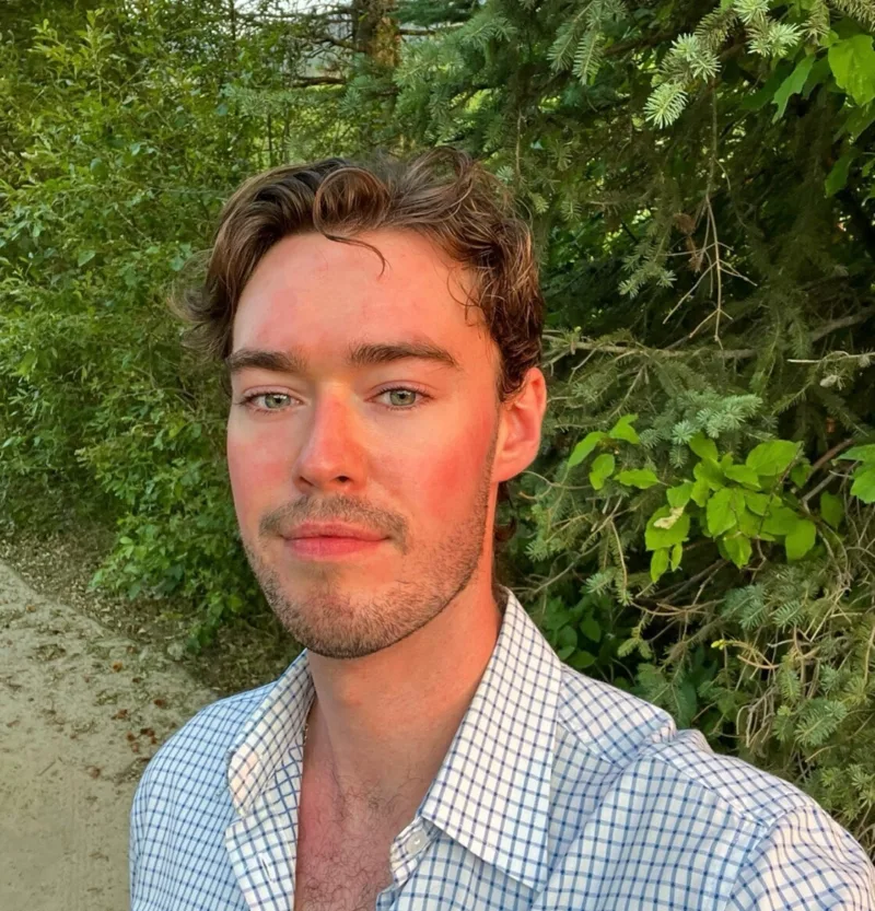 Headshot of author Brandon Purves