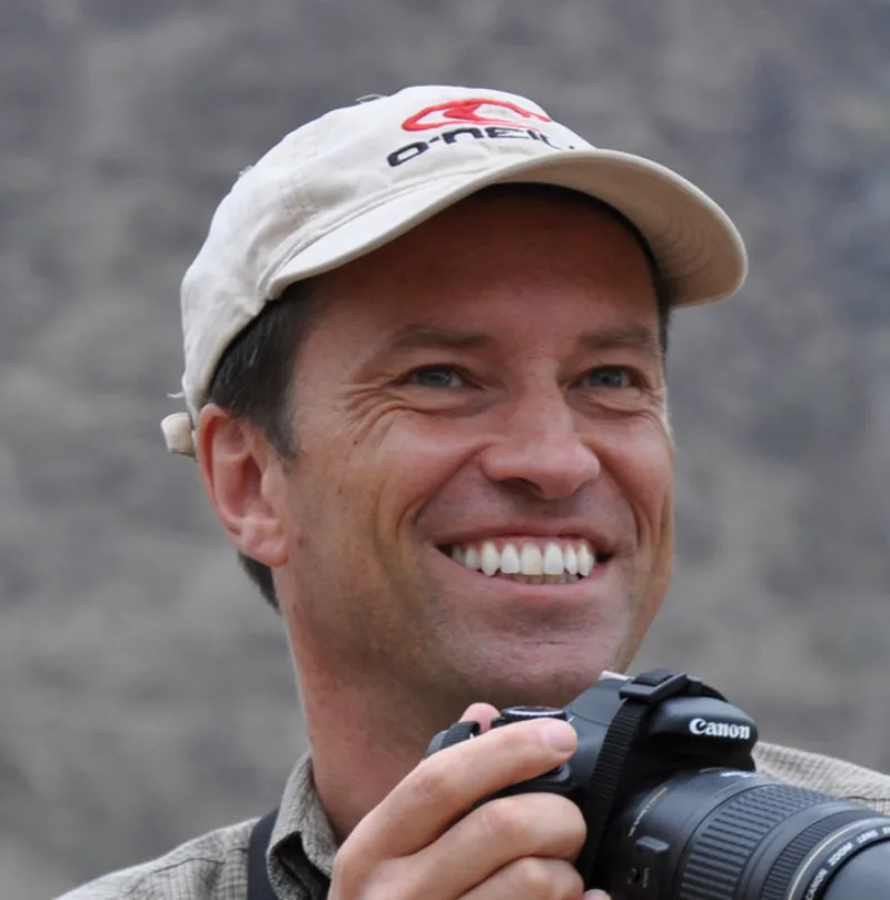 Headshot of author Tim Blackburn