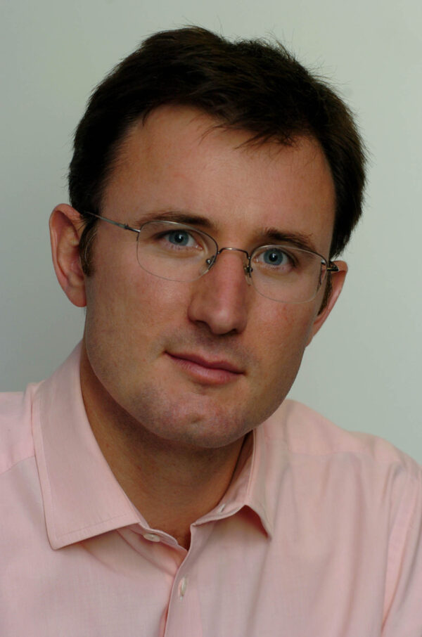 Headshot of author James Landale